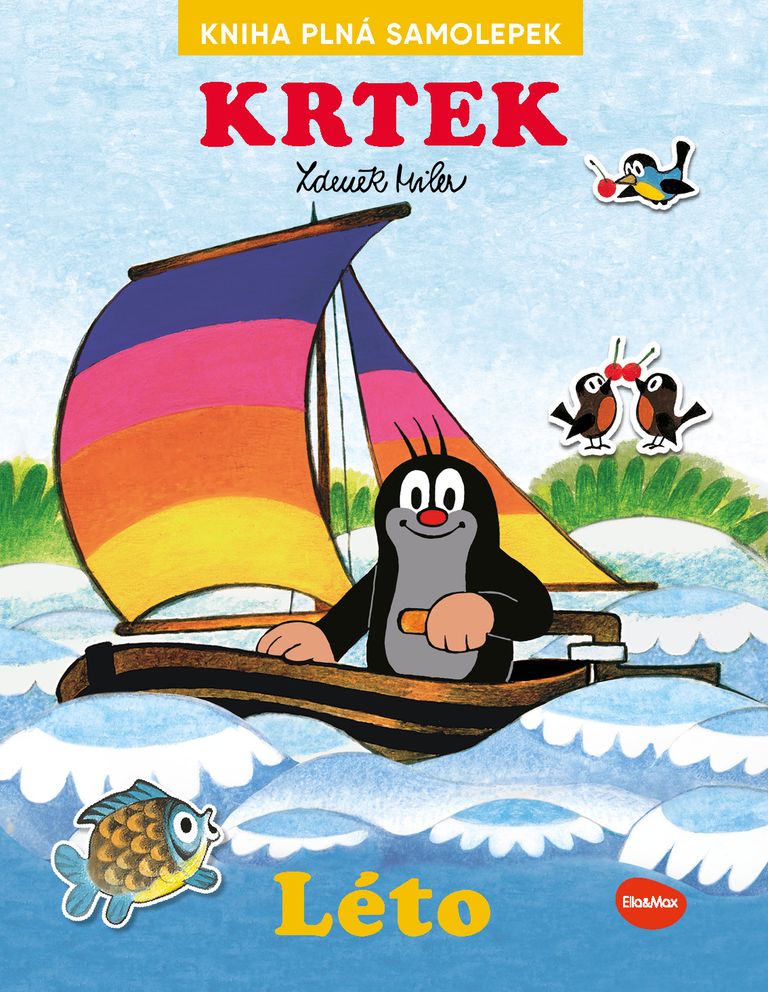 KRTEK a LÉTO - kniha samolepek