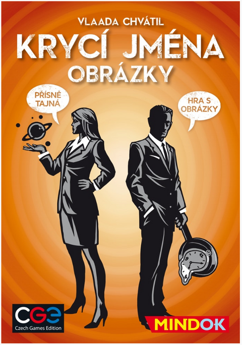 Obrázek produktu: Krycí jména: Obrázky - párty hra