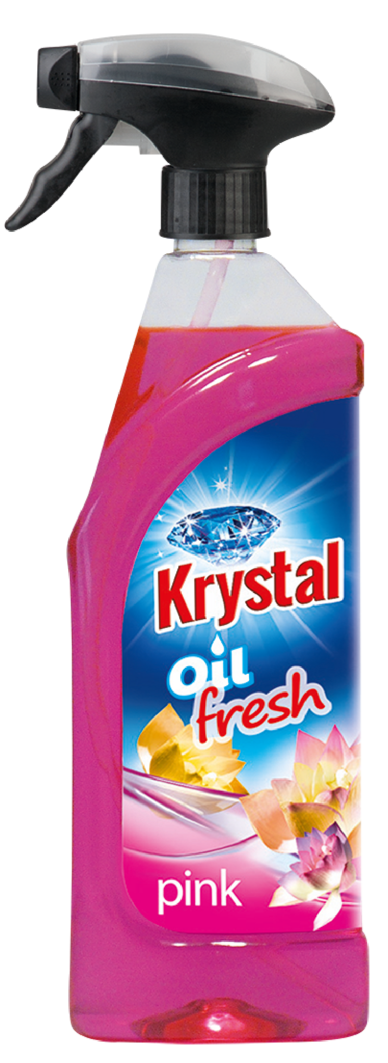 KRYSTAL olejový osvěžovač s rozprašovačem - růžový 750 ml