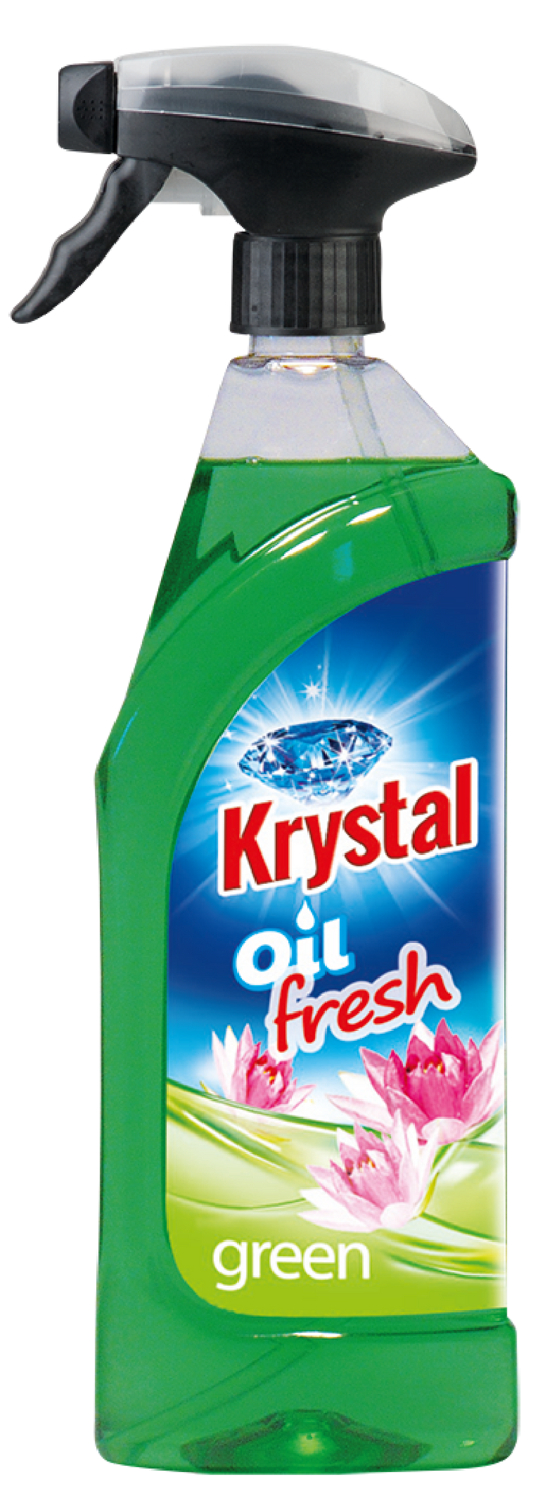 Osvěžovač vzduchu Krystal - olejový, zelený, 750 ml