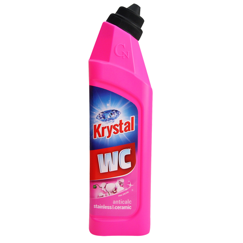 Obrázek produktu: Krystal WC na nerez a keramiku - růžový - 750 ml