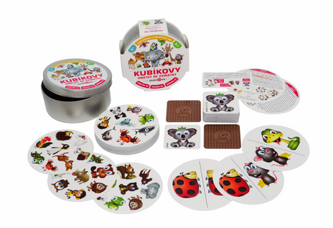 Obrázek produktu: Kubíkovy hrátky se zvířátky 3 v 1