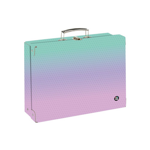 Obrázek produktu: Kufřík lamino hranatý A4 OXY NEXT Ombre Pink