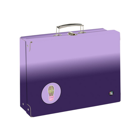 Obrázek produktu: Kufřík lamino hranatý A4 Oxy Next - Purple
