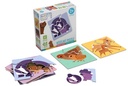 Obrázek produktu: KukiKuk - Véééliké puzzle Mláďata s mámou