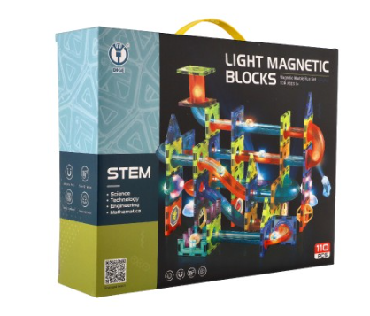 Kuličková dráha magnetická, 110 ks
