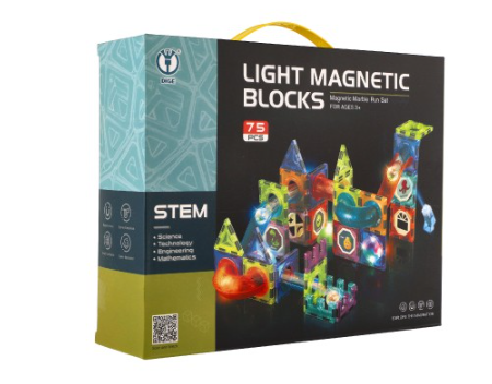 Kuličková dráha magnetická, 75 ks