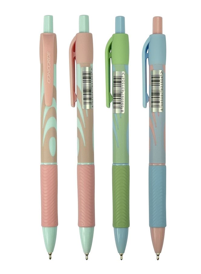 Levně Kuličkové pero CONCORDE Iris 0,7 mm - mix barev