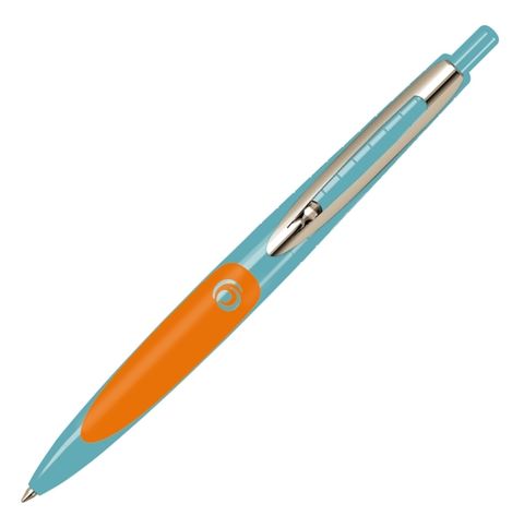 Obrázek produktu: Kuličkové pero Herlitz my.pen - tyrkysovo-oranžové, blistr