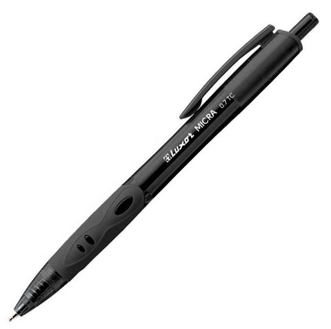 Obrázek produktu: Kuličkové pero Luxor Micra 0,7 mm - černé