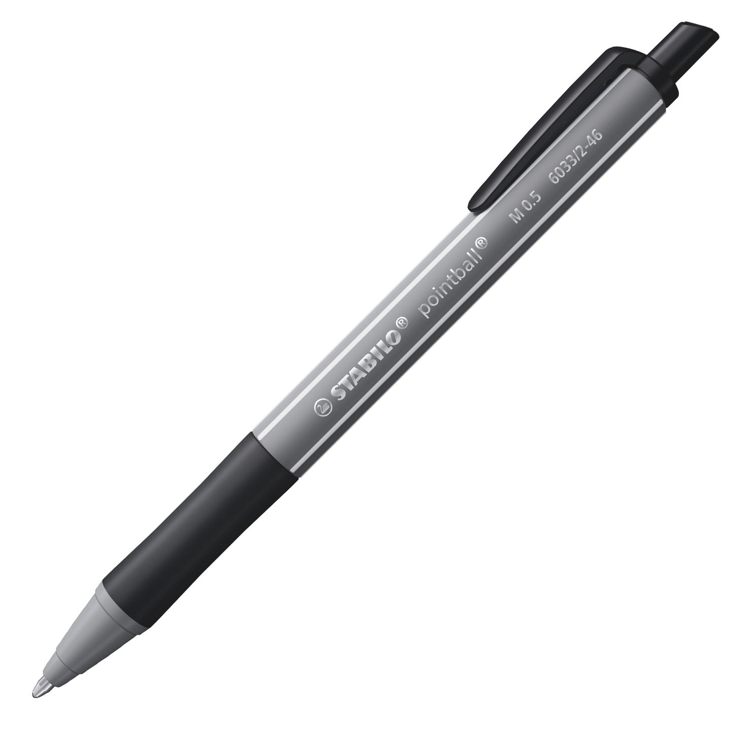 Kuličkové pero STABILO pointball colorful - černá