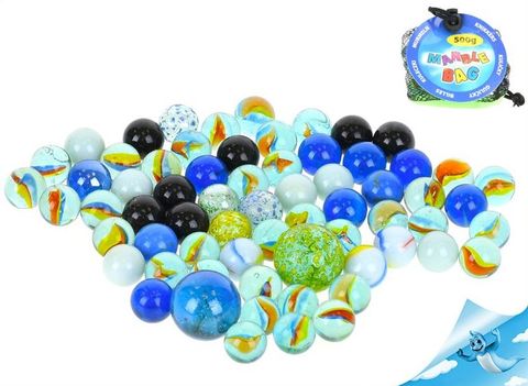 Obrázek produktu: Kuličky skleněné mix 16 mm, 25 mm, 500 gr