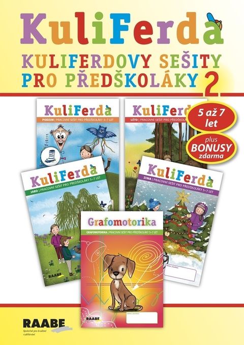 Obrázek produktu: KuliFerda (5–7 let) / SADA 5 pracovních sešitů č.2