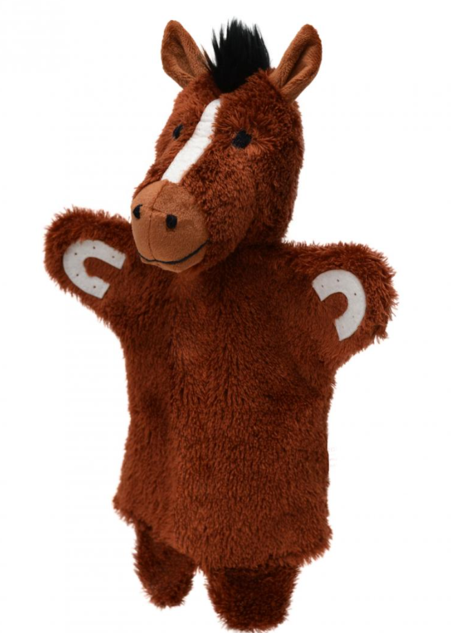 Kůň 30 cm, maňásek