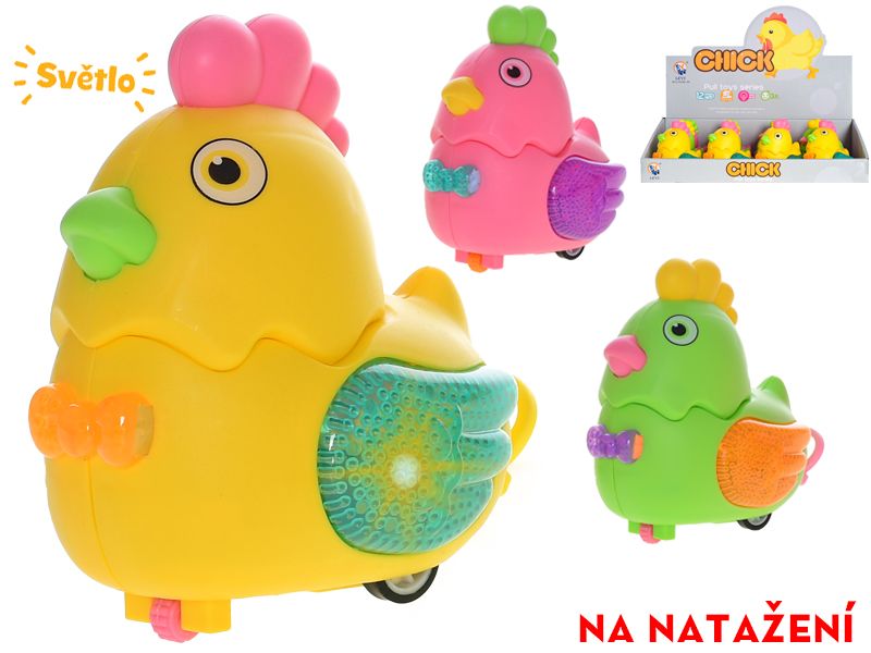 Kuřátko 10 cm, mix 3 barev