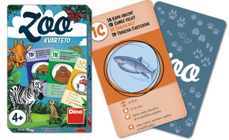 Levně Kvarteto ZOO společenská hra