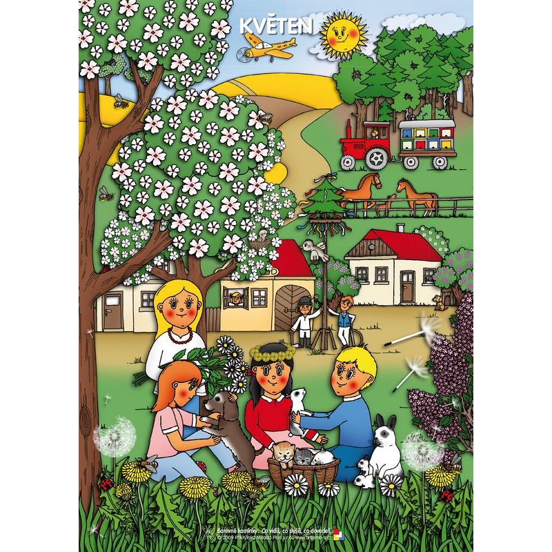 Květen - tematický obraz