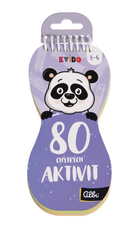 Kvído - 80 chytrých aktivit 3-4 roky