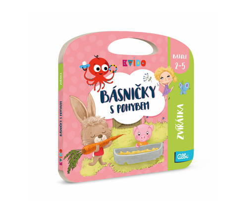 Obrázek produktu: Kvído - Básničky s pohybem - Zvířátka
