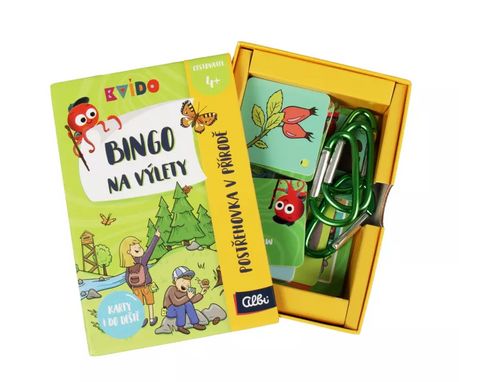 Obrázek produktu: Kvído - Bingo na výlety - Postřehovka v přírodě