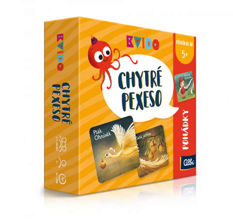 Obrázek produktu: Kvído - Chytré pexeso - Pohádky