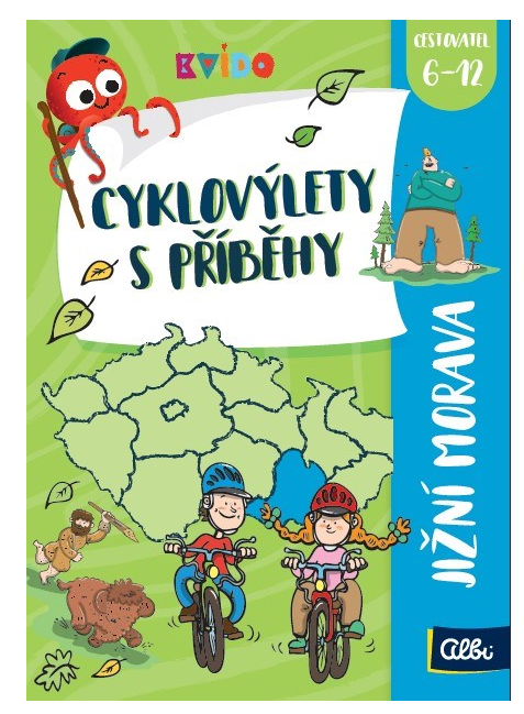 Obrázek produktu: Kvído - Cyklovýlety s příběhy Jižní Morava
