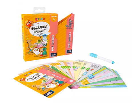 Obrázek produktu: Kvído - Obrázkové hádanky - České pohádky