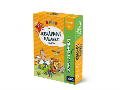 Obrázek produktu: Kvído - Obrázkové hádanky - Vzhůru za zvířátky 3+