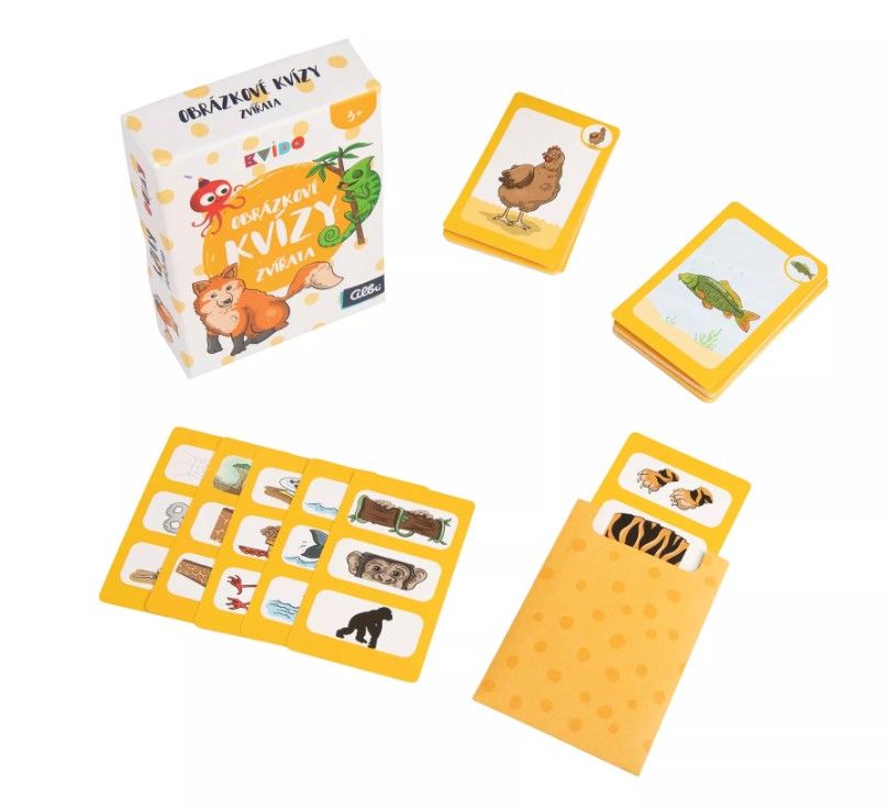 Kvído - Obrázkové kvízy - zvířata
