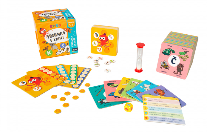 Kvído - Písmenka V kostce