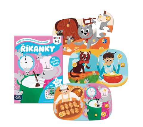 Obrázek produktu: Kvído - Říkanky 2 - Karty a puzzle pro Mluvicí tablík 2