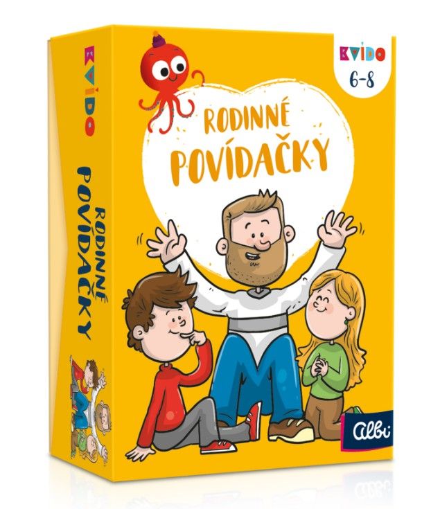 Rodinné povídačky 6-8 let - Kvído Albi