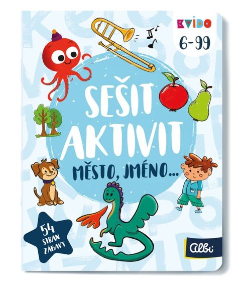 Obrázek produktu: Kvído - Sešit aktivit - Město, jméno