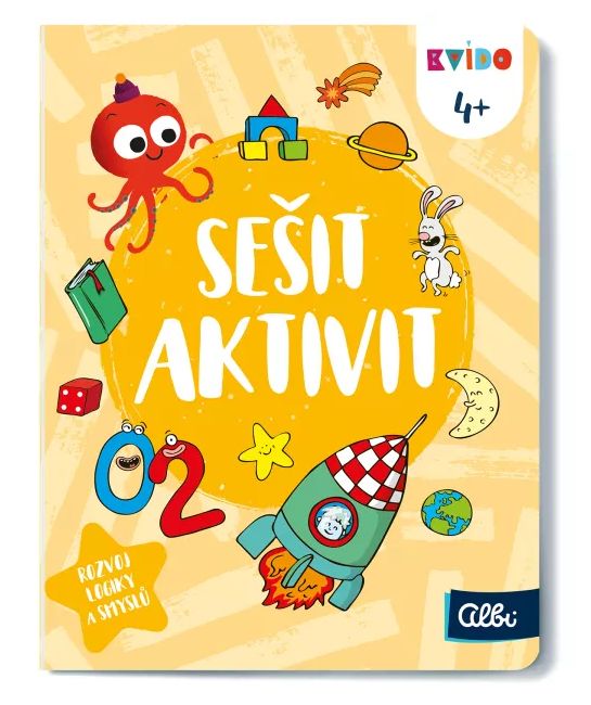 Levně Kvído - Sešit plný aktivit 4+