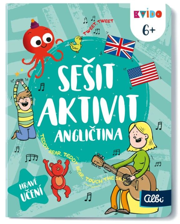 Kvído - Sešit plný aktivit - Angličtina