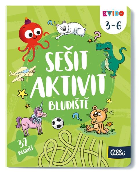 Obrázek produktu: Kvído - Sešit plný aktivit - Bludiště