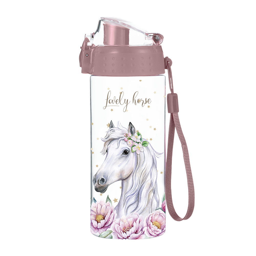 Láhev na pití OXY CLiCK 500 ml - Kůň romantic