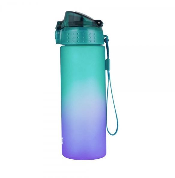 Láhev OXY Ombre fialová-zelená 600 ml