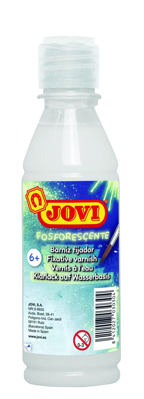 Obrázek produktu: Lak bezbarvý lesklý fosforescenční JOVI - 250 ml
