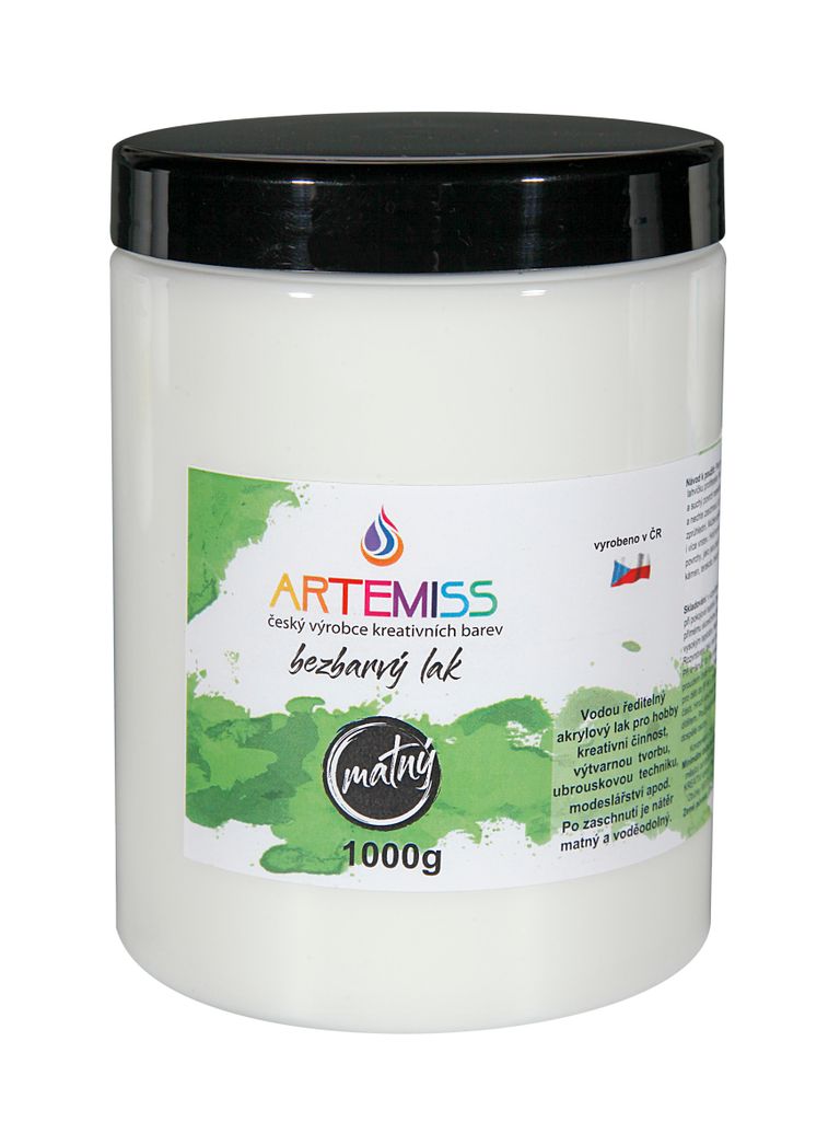 Levně Lak bezbarvý matný – univerzální - 1000 ml