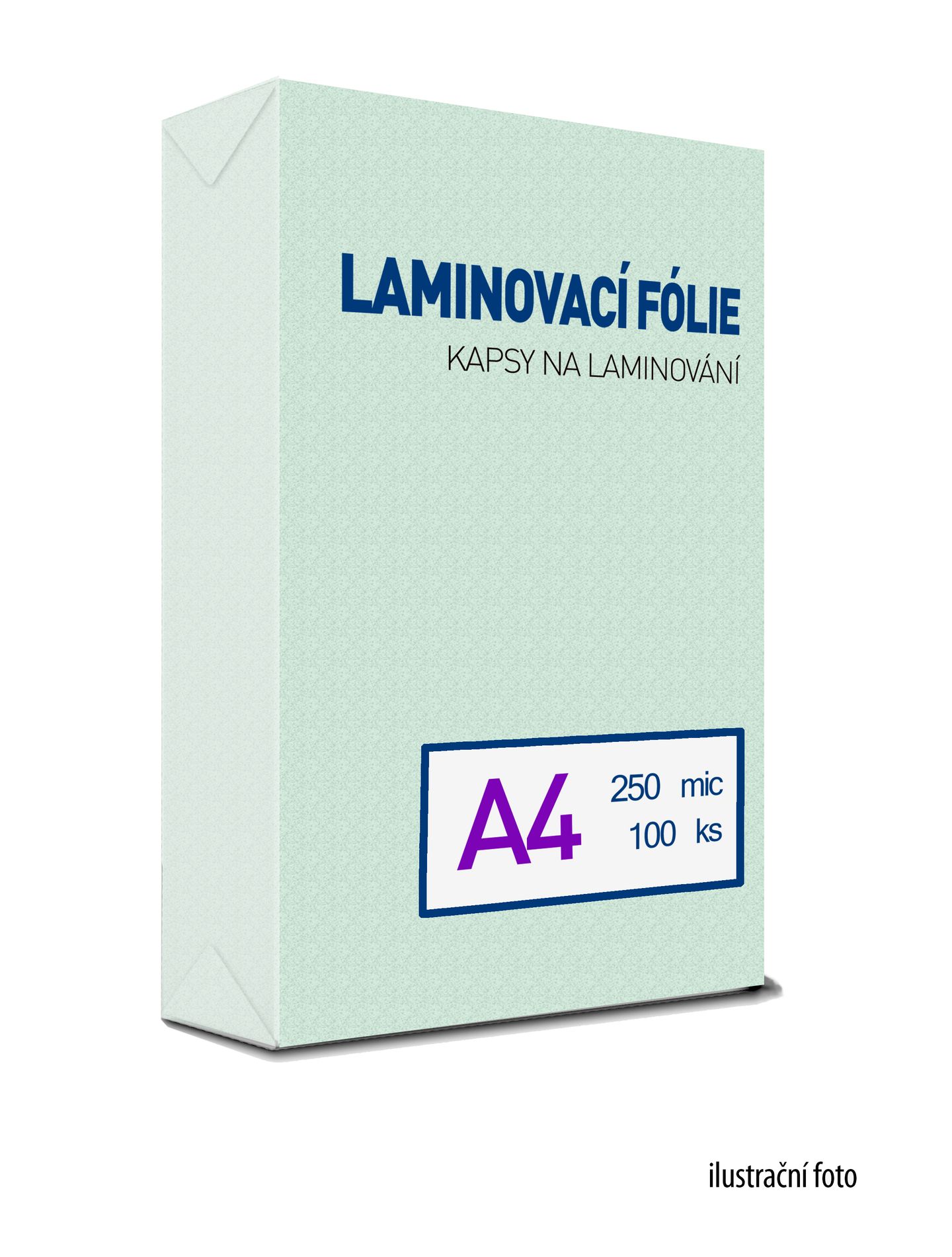 Laminovací fólie - kapsy A4, 250 mic (100 ks)