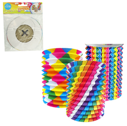 Obrázek produktu: Lampion 15 cm válec, mix barev