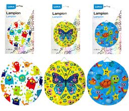 Obrázek produktu: Lampion dětský 25 cm kulatý - mix motivů