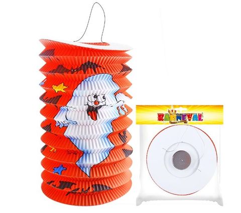 Obrázek produktu: Lampion s duchem Halloween, 15 cm