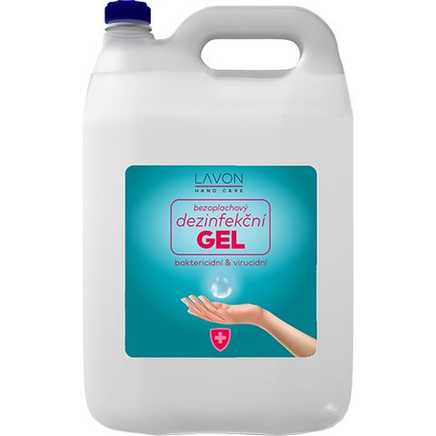 Obrázek produktu: Lavon bezoplachový dezinfekční gel - 5 l