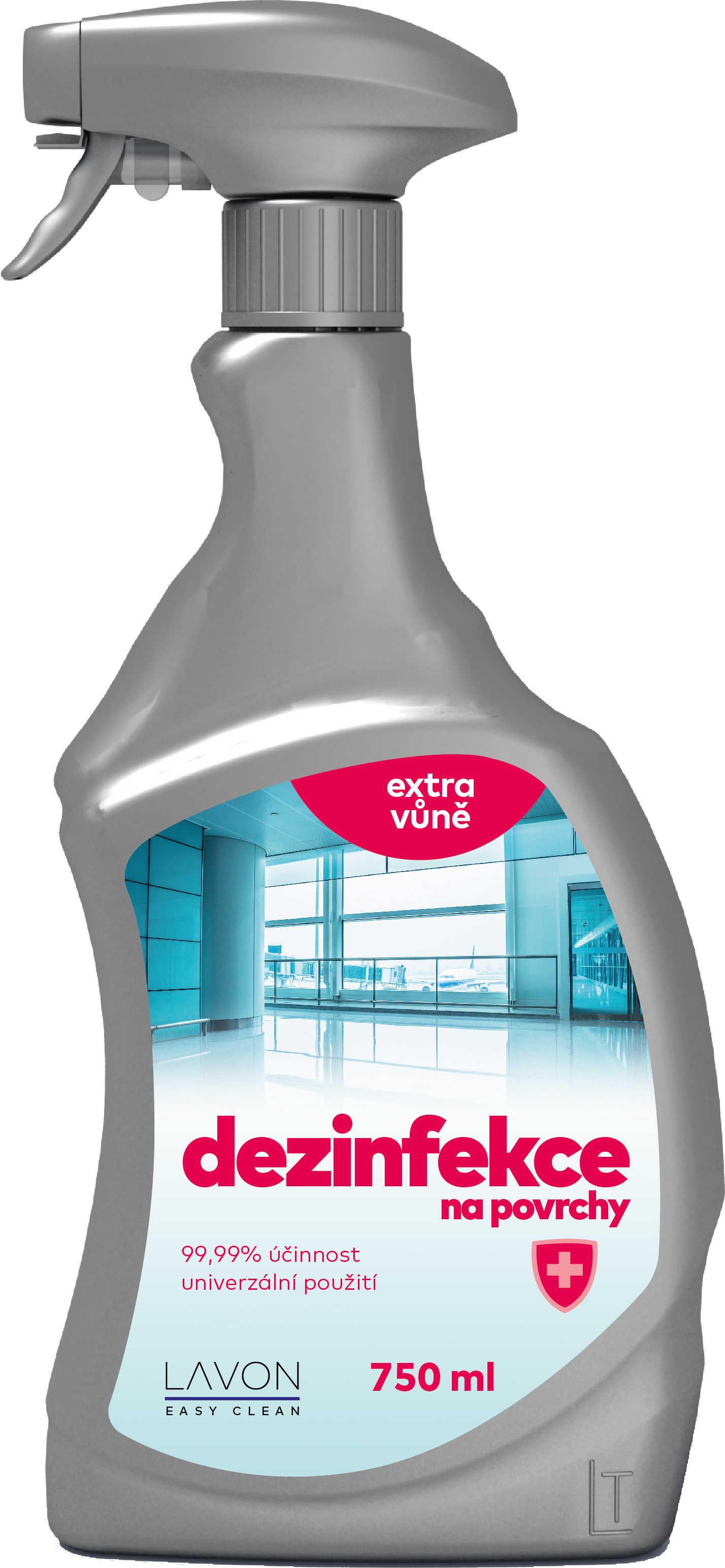 Lavon dezinfekce na povrchy bez chloru a alkoholu - 750 ml