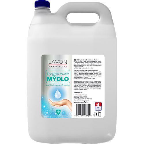 Lavon hygienické mýdlo s antivirovou přísadou - 5 l