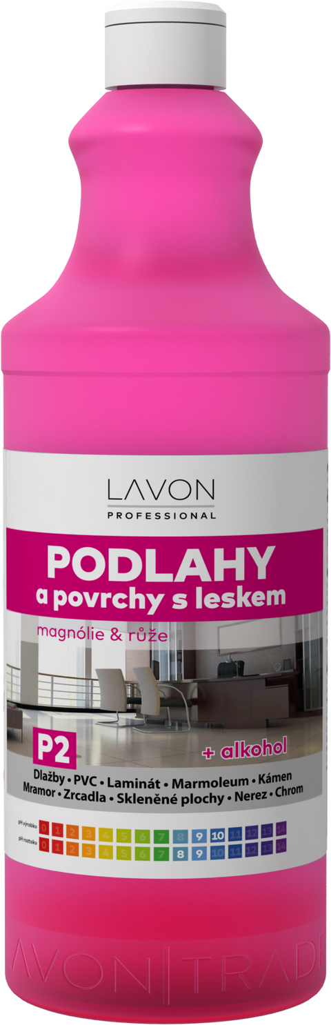 Obrázek produktu: Lavon Profesional na podlahy s leskem - magnólie a růže 1 l