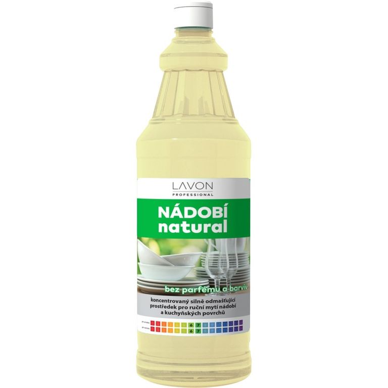 Prostředek na nádobí LAVON - natural, 1 l