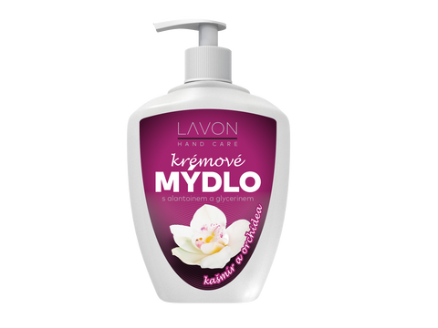 Obrázek produktu: Lavon tekuté mýdlo s pumpičkou 500 ml - kašmír a orchidea